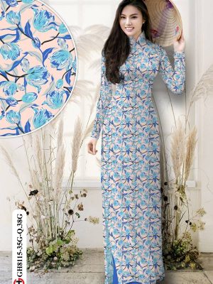 Vải Áo Dài Hoa Đều Độc Đáo AD GH8115 19 1615200796 402 Vai Ao Dai Hoa Deu Doc Dao AD GH8115