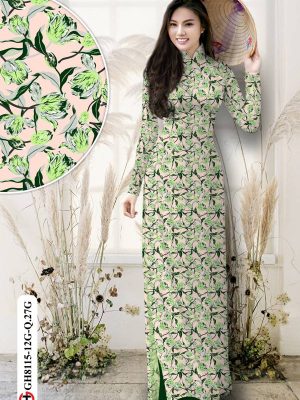 Vải Áo Dài Hoa Đều Độc Đáo AD GH8115 22 1615200796 438 Vai Ao Dai Hoa Deu Doc Dao AD GH8115