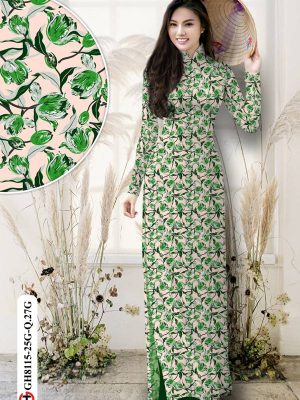 Vải Áo Dài Hoa Đều Độc Đáo AD GH8115 25 1615200797 107 Vai Ao Dai Hoa Deu Doc Dao AD GH8115
