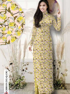 Vải Áo Dài Hoa Đều Độc Đáo AD GH8115 26 1615200797 440 Vai Ao Dai Hoa Deu Doc Dao AD GH8115