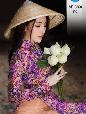 Vải Áo Dài Hoa Hồng Đều Kiểu Mới AD 8860 22 1615201243 792 Vai Ao Dai Hoa Hong Deu Kieu Moi AD 8860