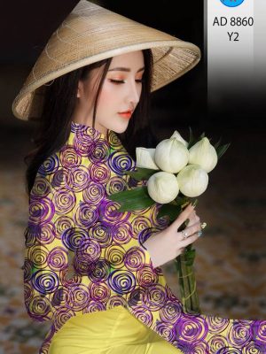 Vải Áo Dài Hoa Hồng Đều Kiểu Mới AD 8860 27 1615201244 947 Vai Ao Dai Hoa Hong Deu Kieu Moi AD 8860