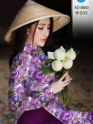Vải Áo Dài Hoa Hồng Đều Kiểu Mới AD 8860 29 1615201245 246 Vai Ao Dai Hoa Hong Deu Kieu Moi AD 8860