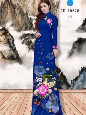 1615201436 786 Vai Ao Dai Hoa Sen Vua Ra AD 10576