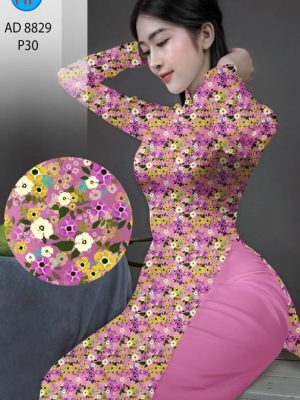 Vải Áo Dài Hoa Nhí Thiết Kế 2021 AD 8829 24 1615201818 292 Vai Ao Dai Hoa Nhi Thiet Ke 2021 AD 8829