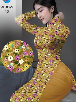 Vải Áo Dài Hoa Nhí Thiết Kế 2021 AD 8829 37 1615201821 395 Vai Ao Dai Hoa Nhi Thiet Ke 2021 AD 8829