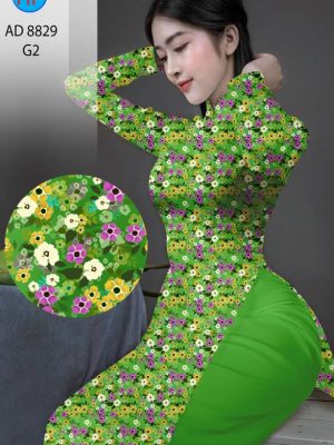 Vải Áo Dài Hoa Nhí Thiết Kế 2021 AD 8829 36 1615201821 620 Vai Ao Dai Hoa Nhi Thiet Ke 2021 AD 8829