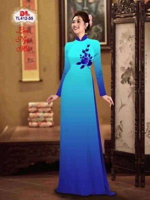 Vải Áo Dài Hoa Hồng Kiểu Mới AD TL412 17 1615350415 242 Vai Ao Dai Hoa Hong Kieu Moi AD TL412