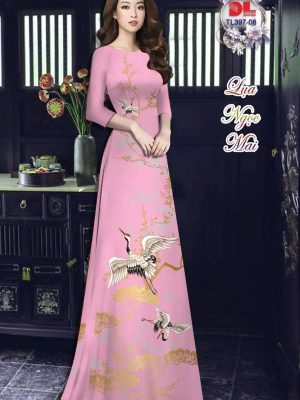 Vải Áo Dài Chim Hạc Kiểu Mới AD TL397 17 1615351718 124 Vai Ao Dai Chim Hac Kieu Moi AD TL397