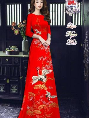 Vải Áo Dài Chim Hạc Kiểu Mới AD TL397 18 1615351718 759 Vai Ao Dai Chim Hac Kieu Moi AD TL397