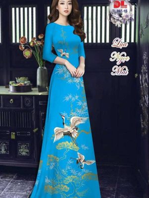 Vải Áo Dài Chim Hạc Kiểu Mới AD TL397 21 1615351719 192 Vai Ao Dai Chim Hac Kieu Moi AD TL397