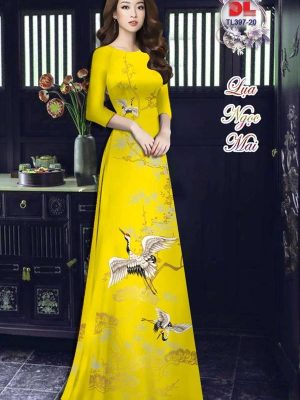 Vải Áo Dài Chim Hạc Kiểu Mới AD TL397 22 1615351719 922 Vai Ao Dai Chim Hac Kieu Moi AD TL397