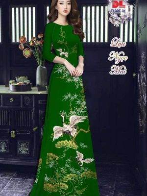 Vải Áo Dài Chim Hạc Kiểu Mới AD TL397 26 1615351720 557 Vai Ao Dai Chim Hac Kieu Moi AD TL397
