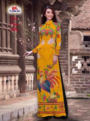 Vải Áo Dài Hình Con Gà Thiết Kế 2021 AD TL394 22 1615351917 129 Vai Ao Dai Hinh Con Ga Thiet Ke 2021 AD