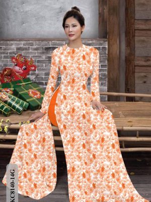 Vải Áo Dài Hoa Đều Vừa Ra AD KC8140 19 1615359821 613 Vai Ao Dai Hoa Deu Vua Ra AD KC8140