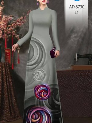 1615360104 293 Vai Ao Dai Hoa Van Doc Dao AD 8730