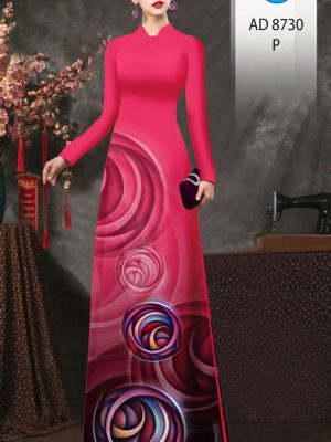 1615360105 105 Vai Ao Dai Hoa Van Doc Dao AD 8730