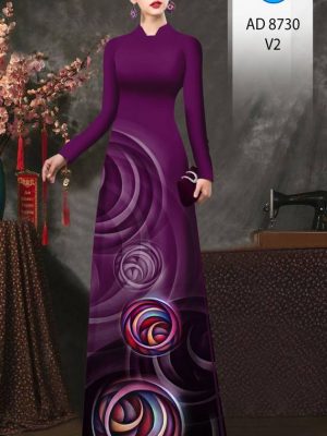 1615360105 389 Vai Ao Dai Hoa Van Doc Dao AD 8730