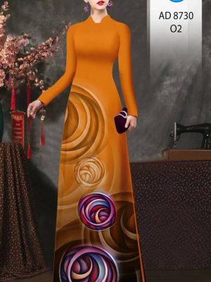 1615360106 206 Vai Ao Dai Hoa Van Doc Dao AD 8730