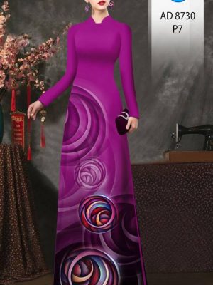 1615360106 437 Vai Ao Dai Hoa Van Doc Dao AD 8730
