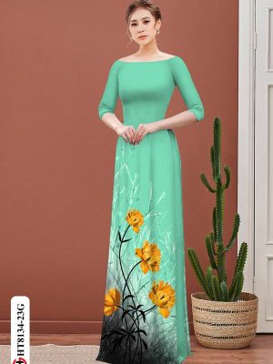 Vải Áo Dài Hoa In 3D Mới Ra AD HT8134 25 1615360262 962 Vai Ao Dai Hoa In 3D Moi Ra AD HT8134