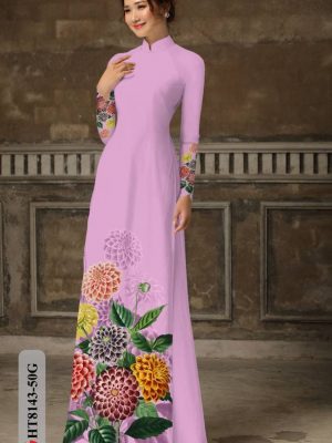 1615361084 361 Vai Ao Dai Hoa Cuc Dai Doa Vua Ra AD