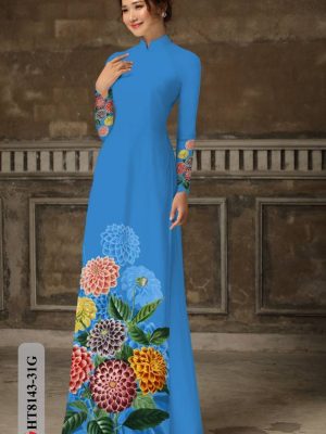 1615361085 101 Vai Ao Dai Hoa Cuc Dai Doa Vua Ra AD