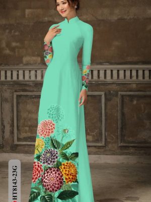 1615361086 793 Vai Ao Dai Hoa Cuc Dai Doa Vua Ra AD