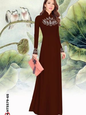 1615362145 138 Vai Ao Dai Hoa Sen Doc Dao AD HT5579