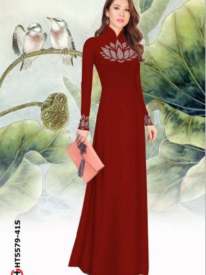 1615362147 545 Vai Ao Dai Hoa Sen Doc Dao AD HT5579