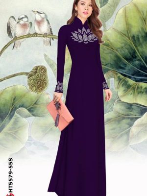 1615362147 693 Vai Ao Dai Hoa Sen Doc Dao AD HT5579