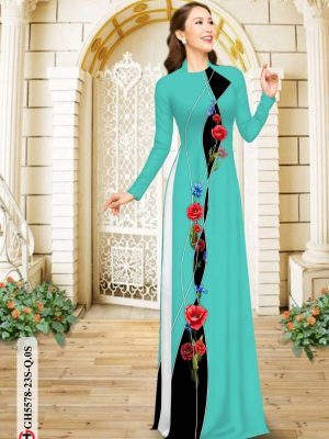 Vải Áo Dài Hoa In 3D Vừa Ra AD GH5578 21 1615362312 152 Vai Ao Dai Hoa In 3D Vua Ra AD GH5578