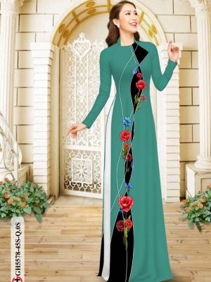Vải Áo Dài Hoa In 3D Vừa Ra AD GH5578 27 1615362313 348 Vai Ao Dai Hoa In 3D Vua Ra AD GH5578