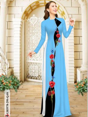 Vải Áo Dài Hoa In 3D Vừa Ra AD GH5578 24 1615362313 818 Vai Ao Dai Hoa In 3D Vua Ra AD GH5578