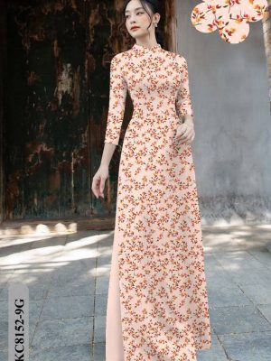 Vải Áo Dài Hoa Nhí Độc Đáo AD KC8152 23 1615432697 394 Vai Ao Dai Hoa Nhi Doc Dao AD KC8152