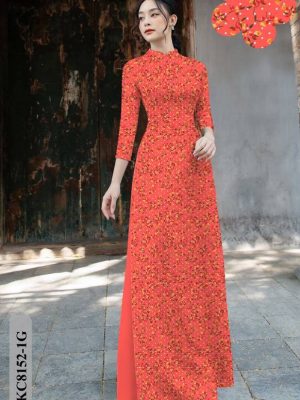 Vải Áo Dài Hoa Nhí Độc Đáo AD KC8152 22 1615432697 574 Vai Ao Dai Hoa Nhi Doc Dao AD KC8152