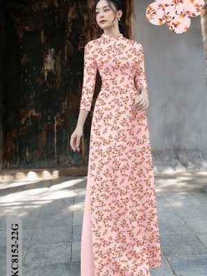 Vải Áo Dài Hoa Nhí Độc Đáo AD KC8152 28 1615432699 190 Vai Ao Dai Hoa Nhi Doc Dao AD KC8152