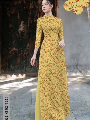 Vải Áo Dài Hoa Nhí Độc Đáo AD KC8152 38 1615432701 977 Vai Ao Dai Hoa Nhi Doc Dao AD KC8152