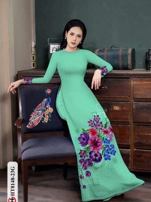Vải Áo Dài Hoa In 3D Thiết Kế 2021 AD HT8148 20 1615433067 785 Vai Ao Dai Hoa In 3D Thiet Ke 2021 AD