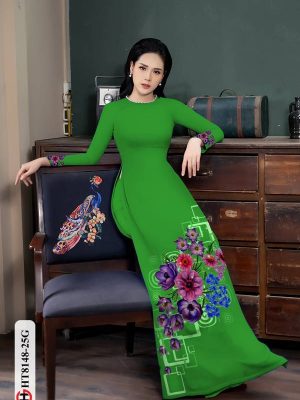 Vải Áo Dài Hoa In 3D Thiết Kế 2021 AD HT8148 25 1615433068 691 Vai Ao Dai Hoa In 3D Thiet Ke 2021 AD