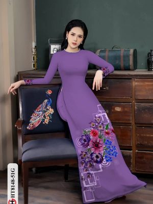 Vải Áo Dài Hoa In 3D Thiết Kế 2021 AD HT8148 29 1615433069 616 Vai Ao Dai Hoa In 3D Thiet Ke 2021 AD