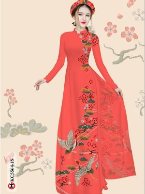 Vải Áo Dài Hoa Và Chim Độc Đáo AD KC5564 23 1615474124 43 Vai Ao Dai Hoa Va Chim Doc Dao AD KC5564