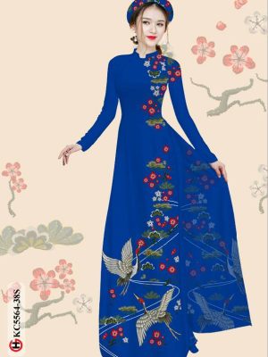 Vải Áo Dài Hoa Và Chim Độc Đáo AD KC5564 32 1615474128 889 Vai Ao Dai Hoa Va Chim Doc Dao AD KC5564
