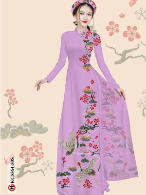 Vải Áo Dài Hoa Và Chim Độc Đáo AD KC5564 35 1615474129 715 Vai Ao Dai Hoa Va Chim Doc Dao AD KC5564