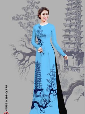 Vải Áo Dài Phong Cảnh Kiểu Mới AD HT5561 22 1615474669 42 Vai Ao Dai Phong Canh Kieu Moi AD HT5561