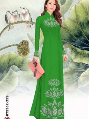 Vải Áo Dài Hoa Sen Độc Đáo AD HT5562 18 1615475473 806 Vai Ao Dai Hoa Sen Doc Dao AD HT5562