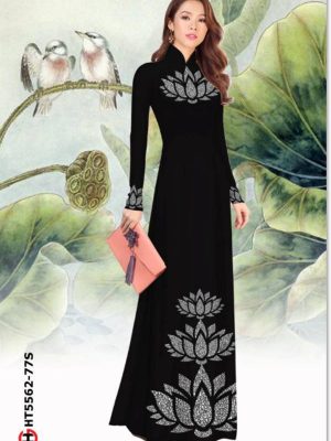 Vải Áo Dài Hoa Sen Độc Đáo AD HT5562 29 1615475476 394 Vai Ao Dai Hoa Sen Doc Dao AD HT5562