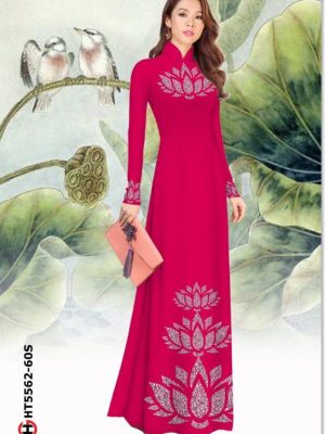 Vải Áo Dài Hoa Sen Độc Đáo AD HT5562 26 1615475476 843 Vai Ao Dai Hoa Sen Doc Dao AD HT5562