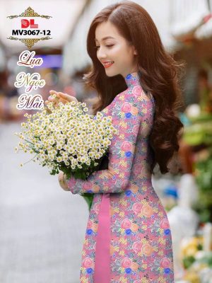 Vải Áo Dài Hoa Hồng Đều Độc Đáo AD MV3067 15 1615516664 643 Vai Ao Dai Hoa Hong Deu Doc Dao AD MV3067