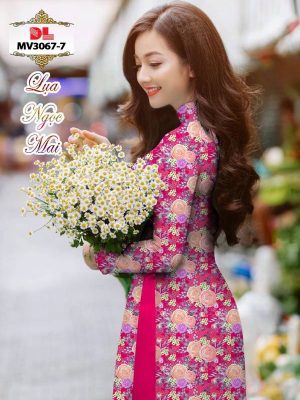 Vải Áo Dài Hoa Hồng Đều Độc Đáo AD MV3067 23 1615516666 723 Vai Ao Dai Hoa Hong Deu Doc Dao AD MV3067